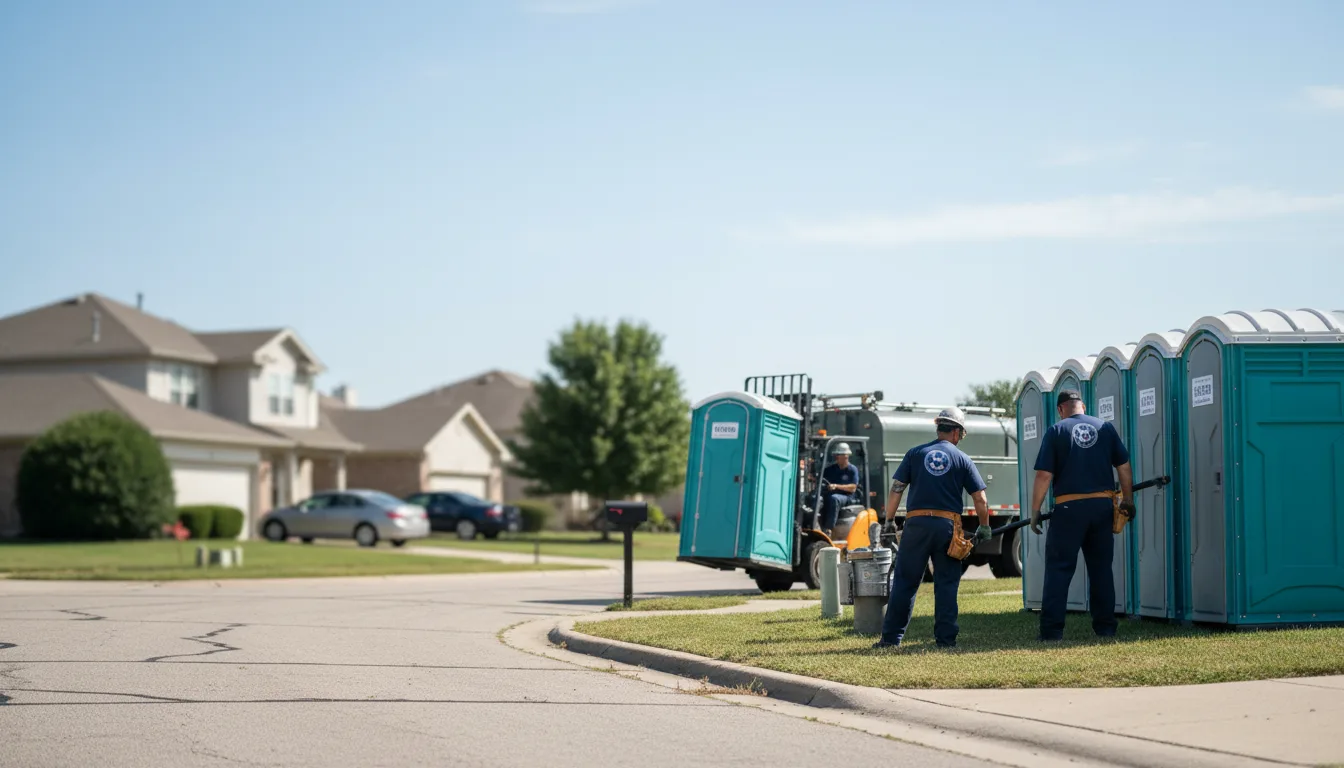 Porta Potty Rental in Gibson, MO near me